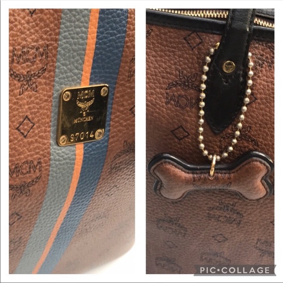 (Re-posh) MCM LeatherTote Bag - Picture 5 of 7